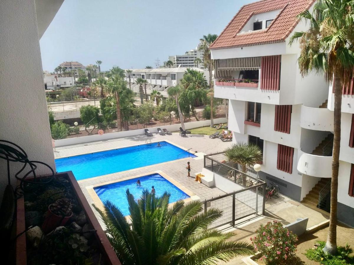 Duplex Apartment In Edificio Altemar Playa de las Americas  Bagian luar foto